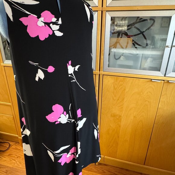 Ralph Lauren Jersey Sleeveless Trapeze Dress 14W - Picture 2 of 4